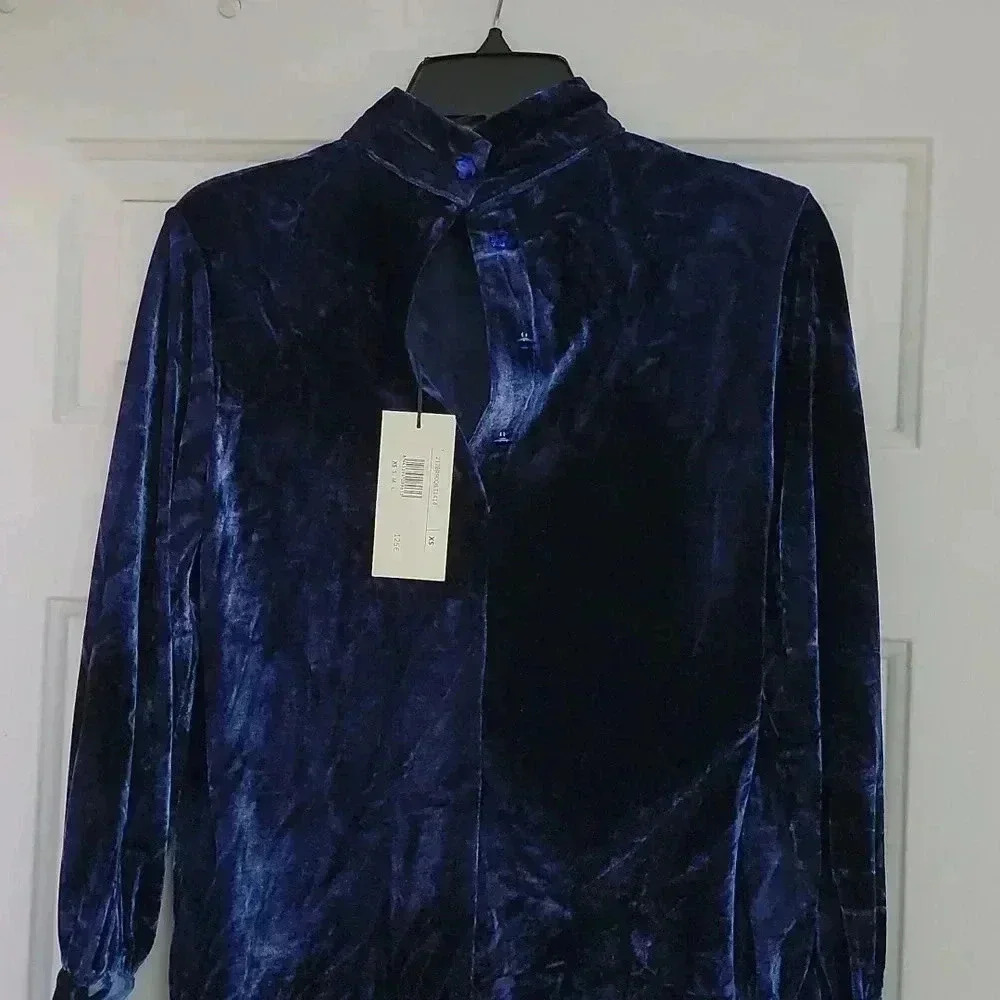 BIMBA Y LOLA Velvet Dress - Picture 7 of 12